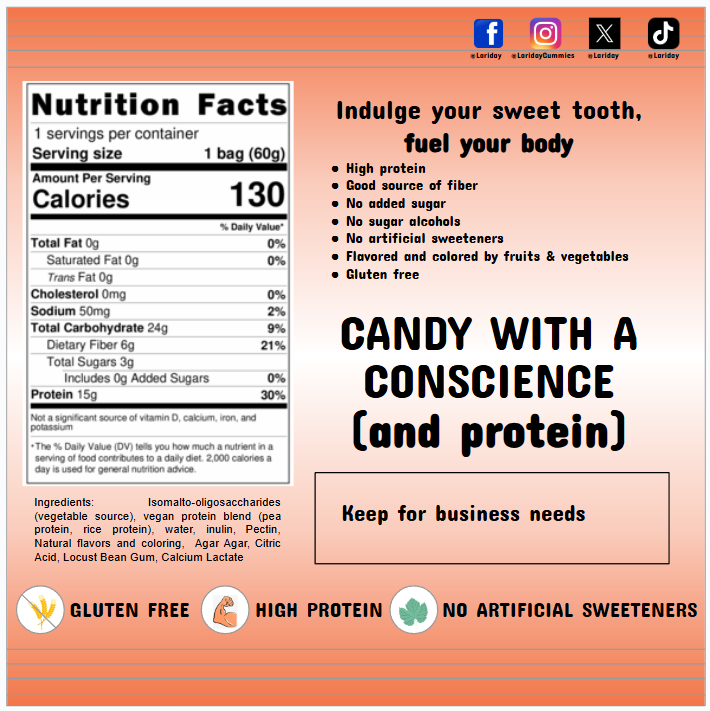 Protein Gummies - Orange