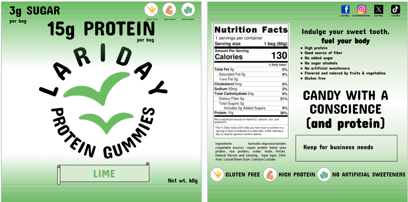 Protein Gummies - Lime