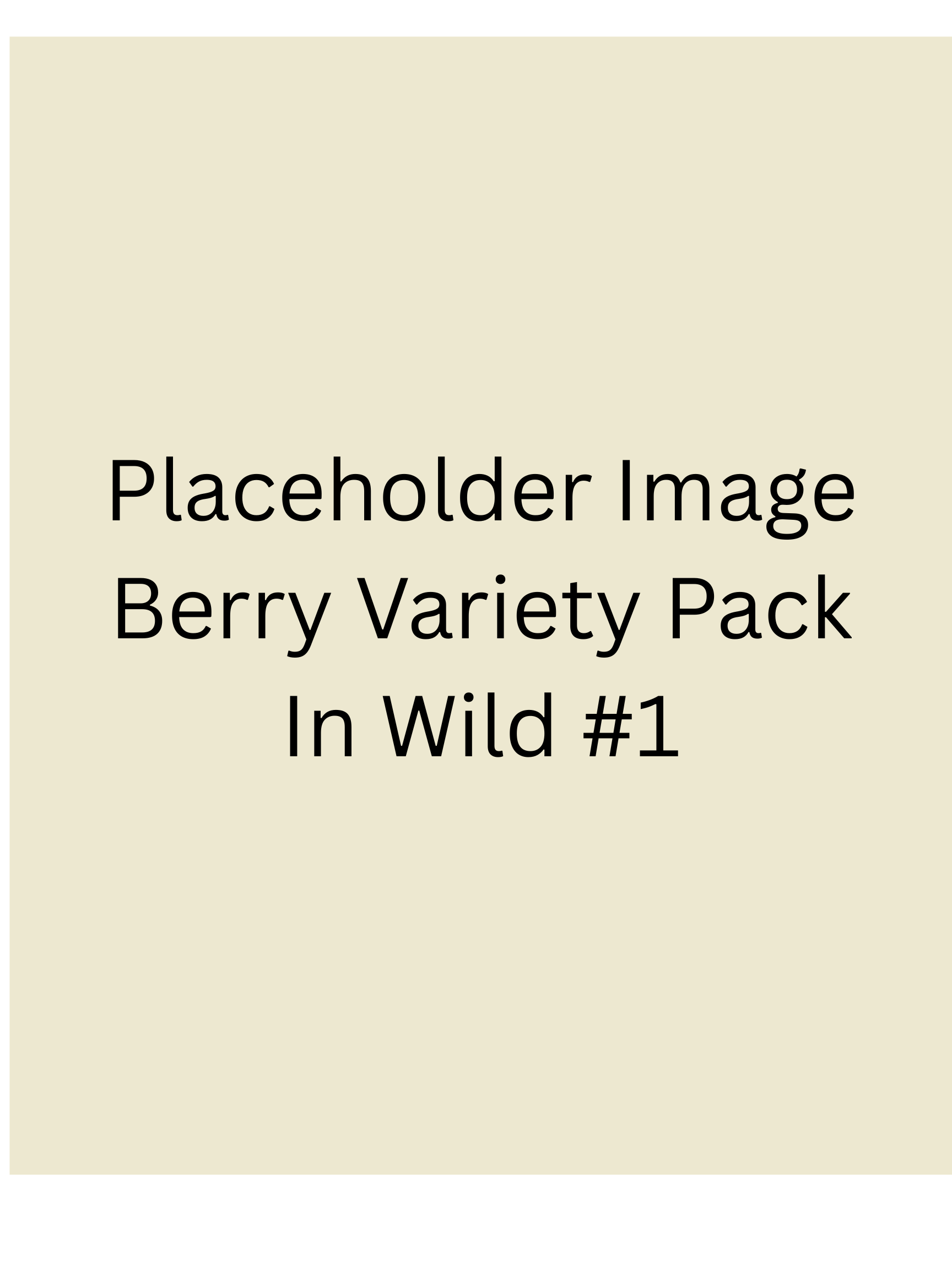 Berry Variety Pack