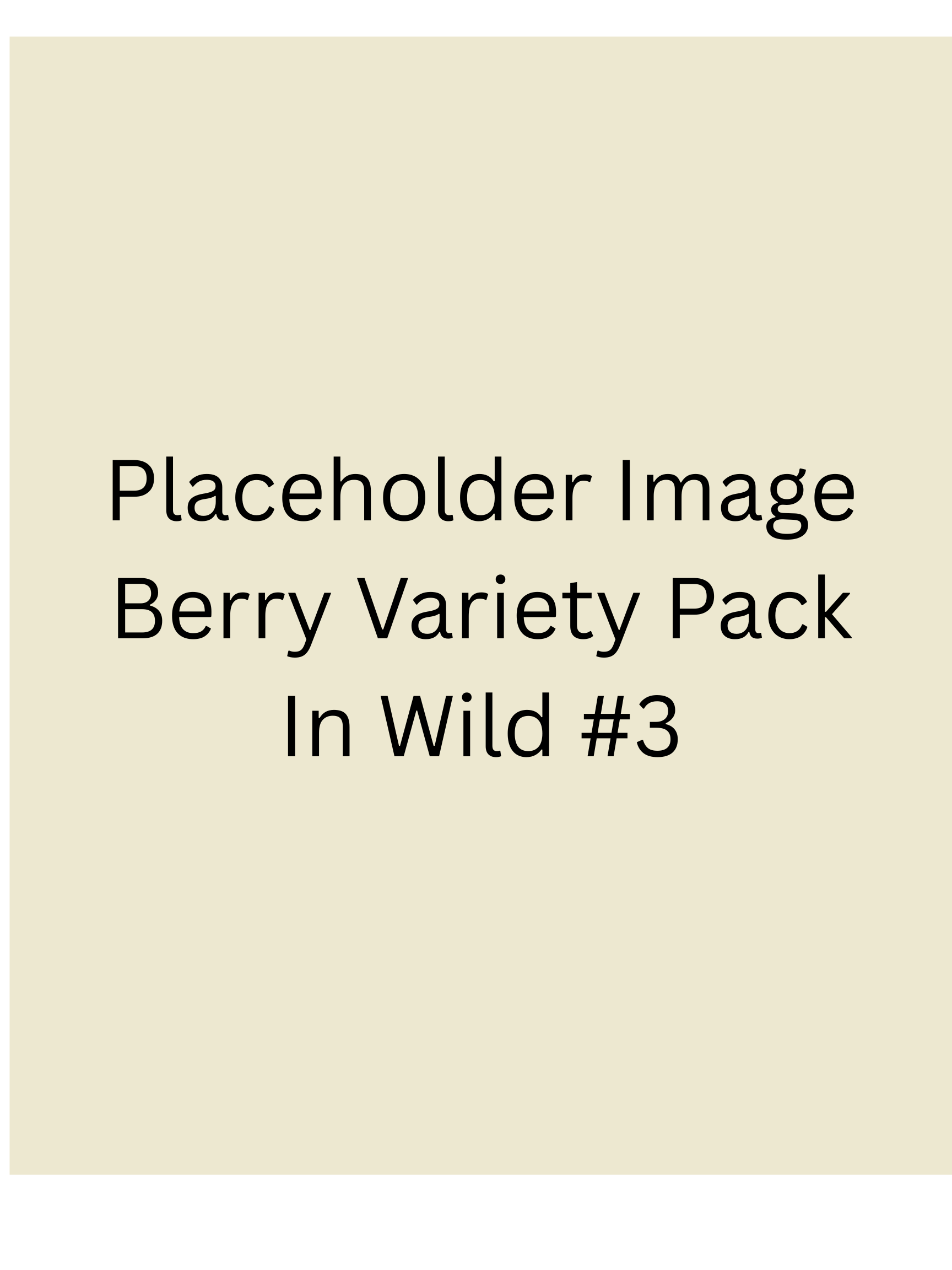 Berry Variety Pack